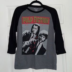 Pulp Fiction baseball tee ⚡️